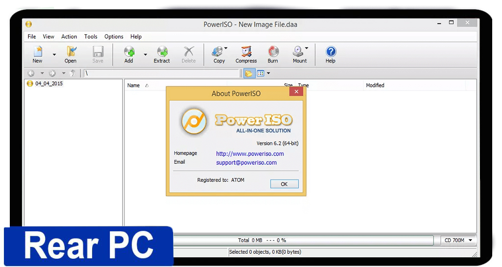 PowerISO Crack