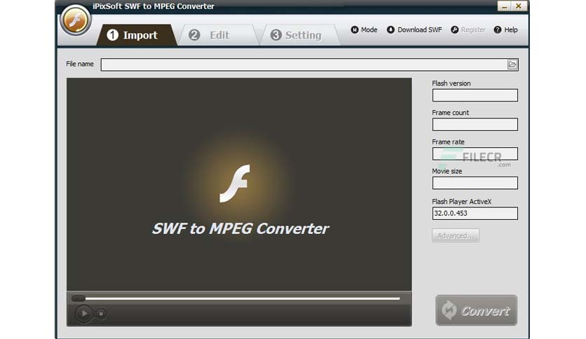 Install iPixSoft SWF to MPEG Converter Crack